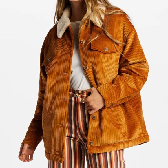 Cold Day Trucker Jacket Cider BillaBong